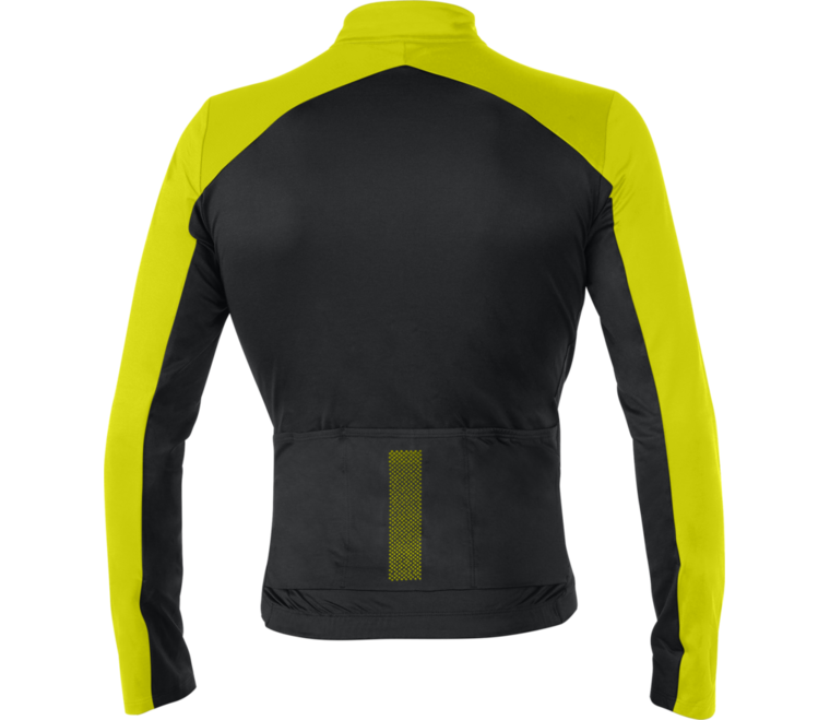 Mavic Cosmic Thermo Jersey Sulphur Yellow/Black