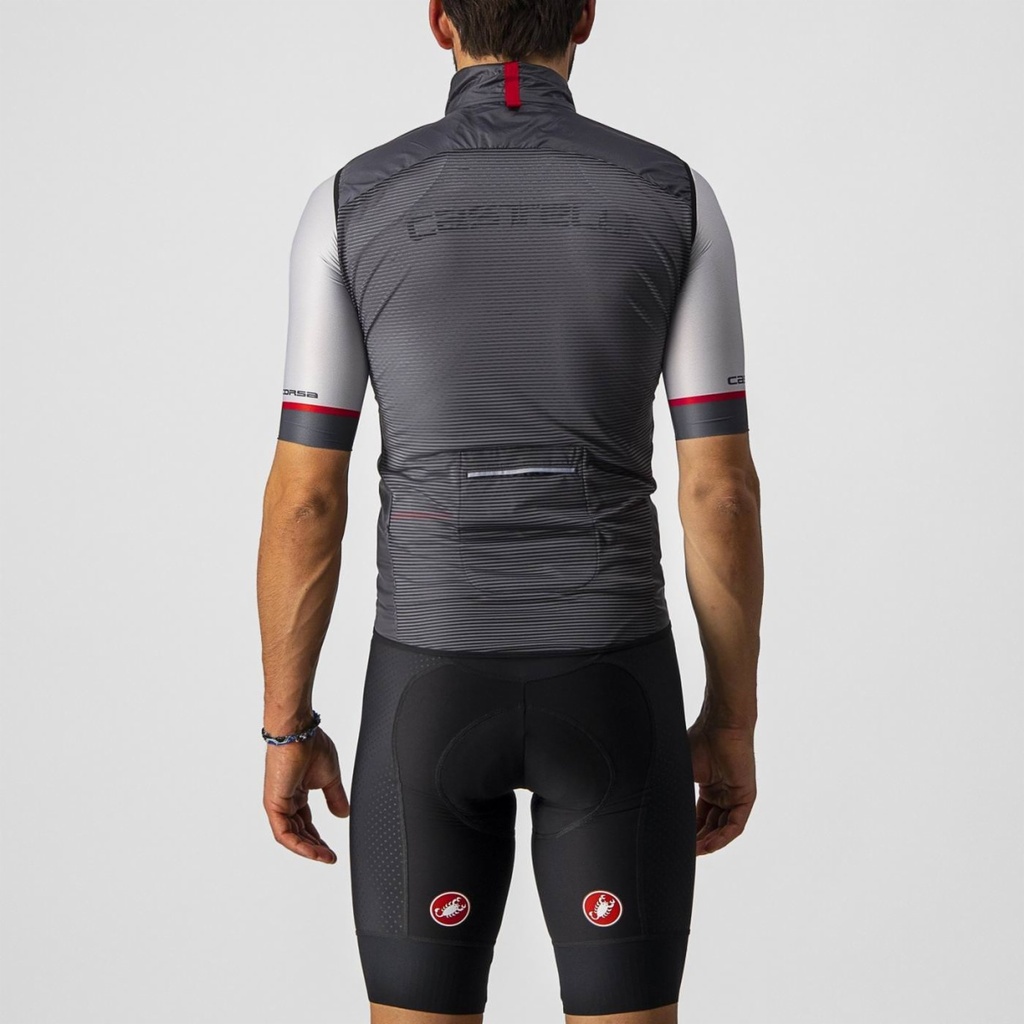 Castelli Aria Vest Dark Gray