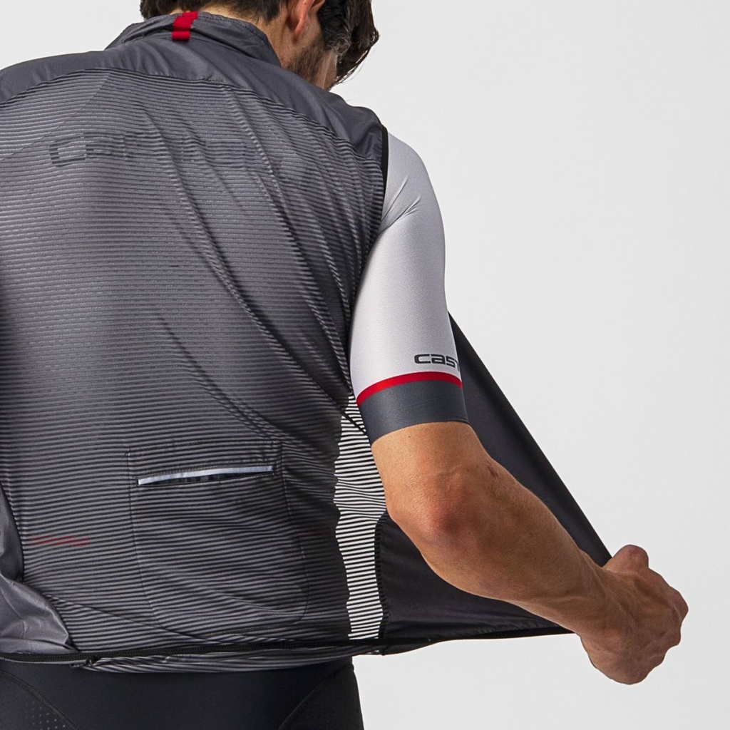 Castelli Aria Vest Dark Gray