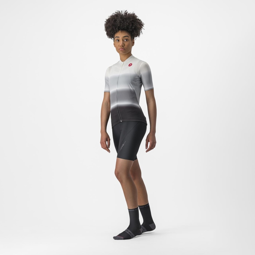 Castelli Dolce Jersey Women Ivory/Black