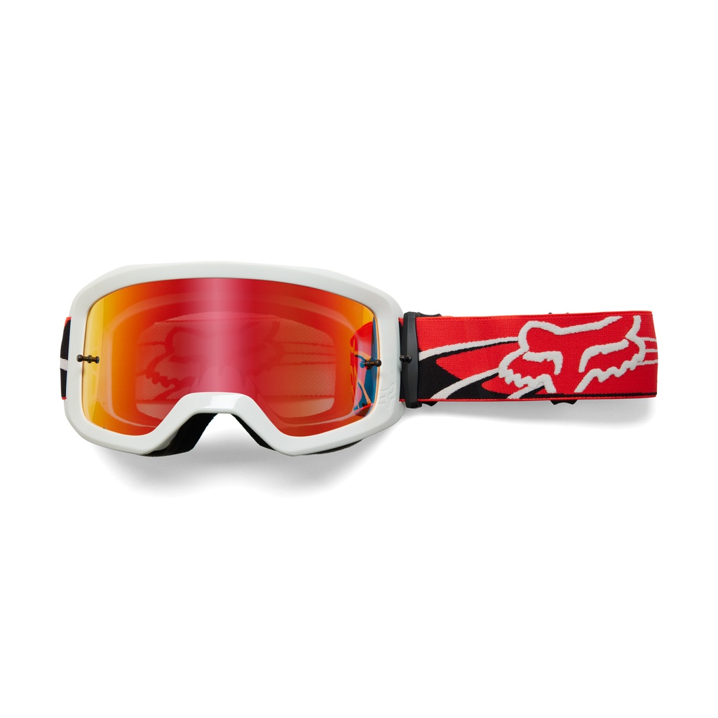 Fox Main Goat Strafer Goggle Spark Fluorescent Red