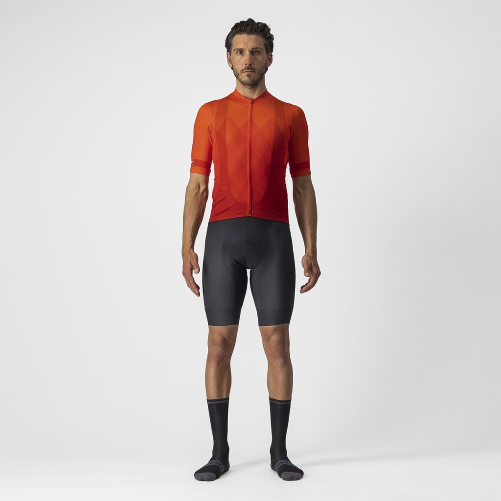 Castelli A Tutta Jersey Fiery Red