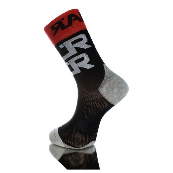 Chaussettes Rafal Attack noir rouge