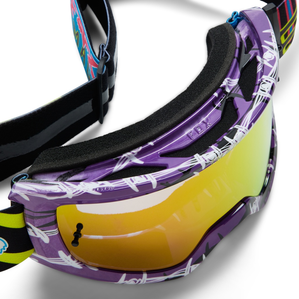 Fox Main Barbed Wired Special Edition Goggle Spark Purple