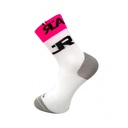 Chaussettes Rafal Attack blanc rose