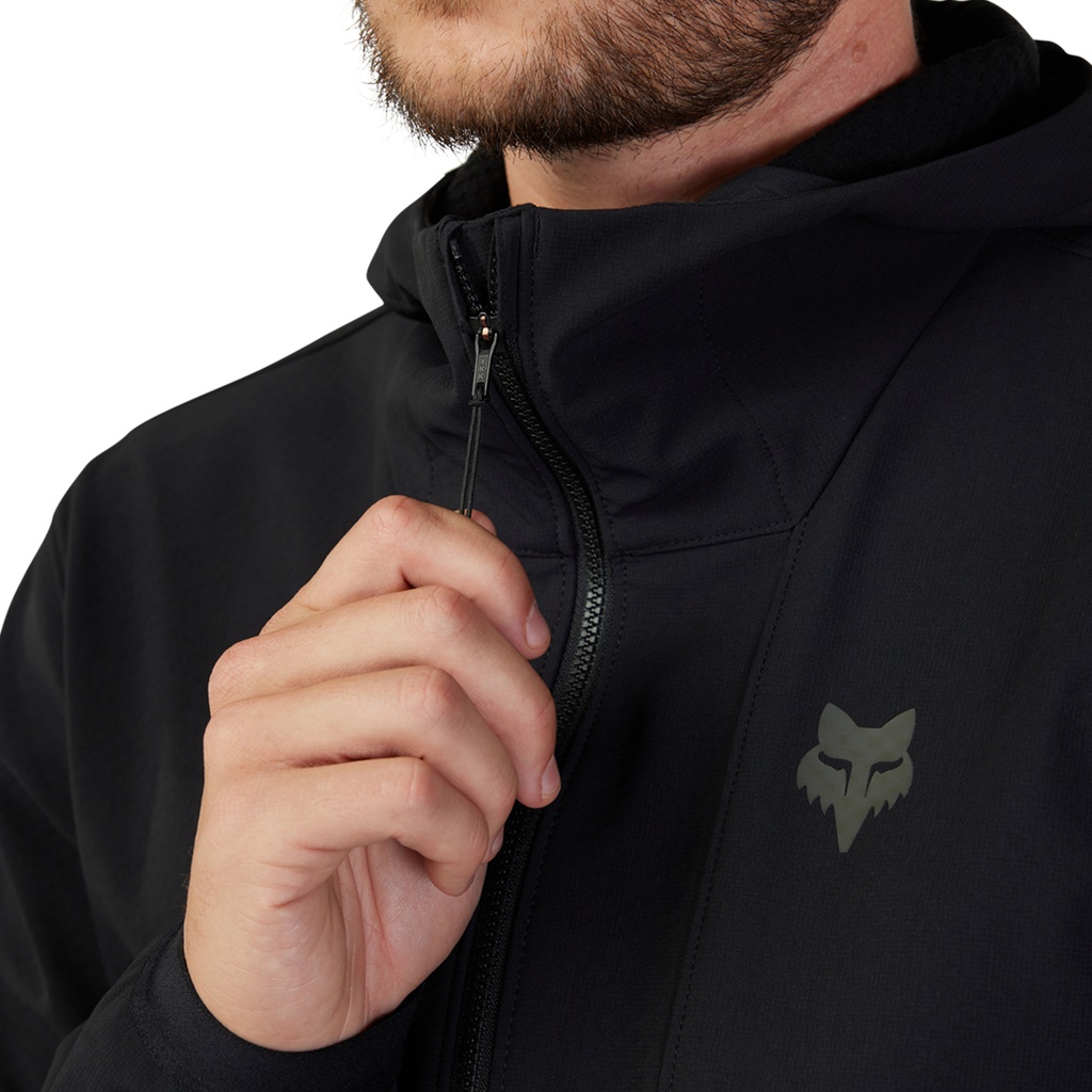 Fox Ranger Fire Hoodie Black