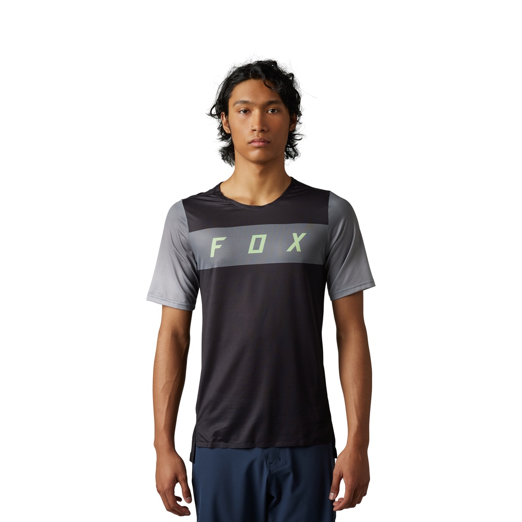 Fox Flexair SS Jersey Arcadia Black