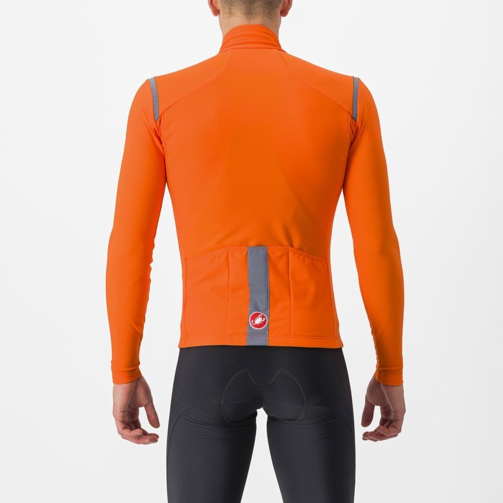 Castelli Tutto Nano ROS Jersey Red Orange