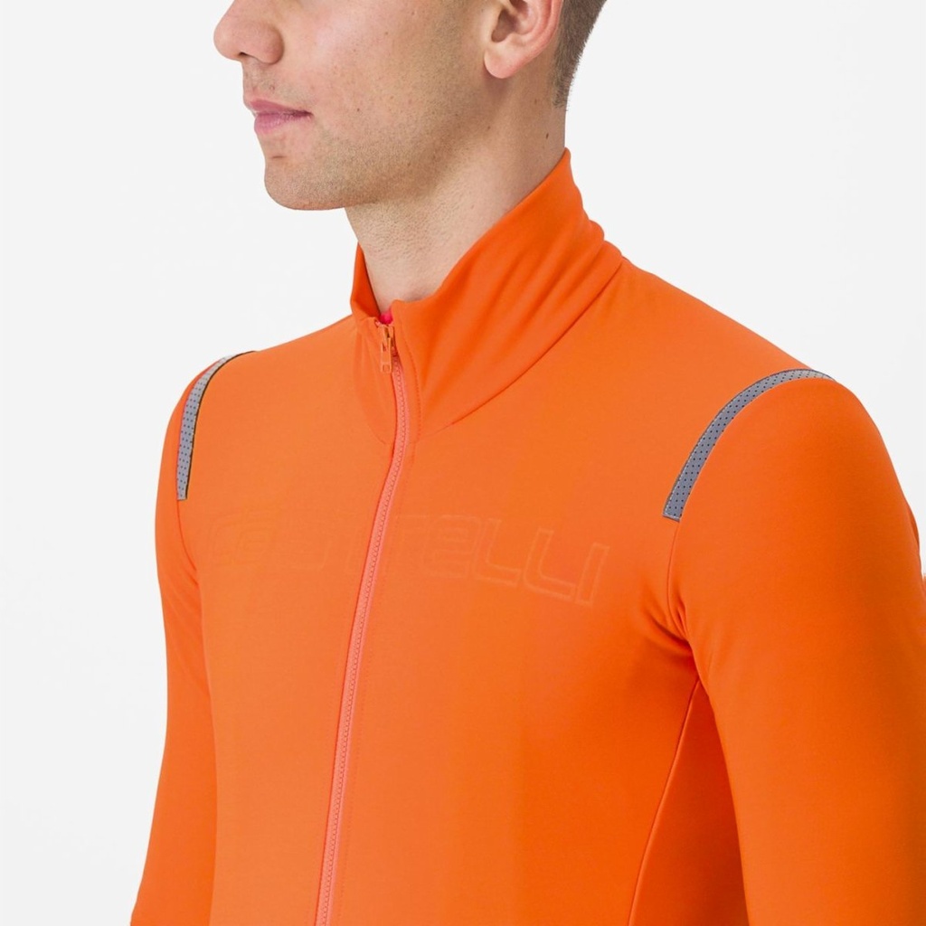 Castelli Tutto Nano ROS Jersey Red Orange