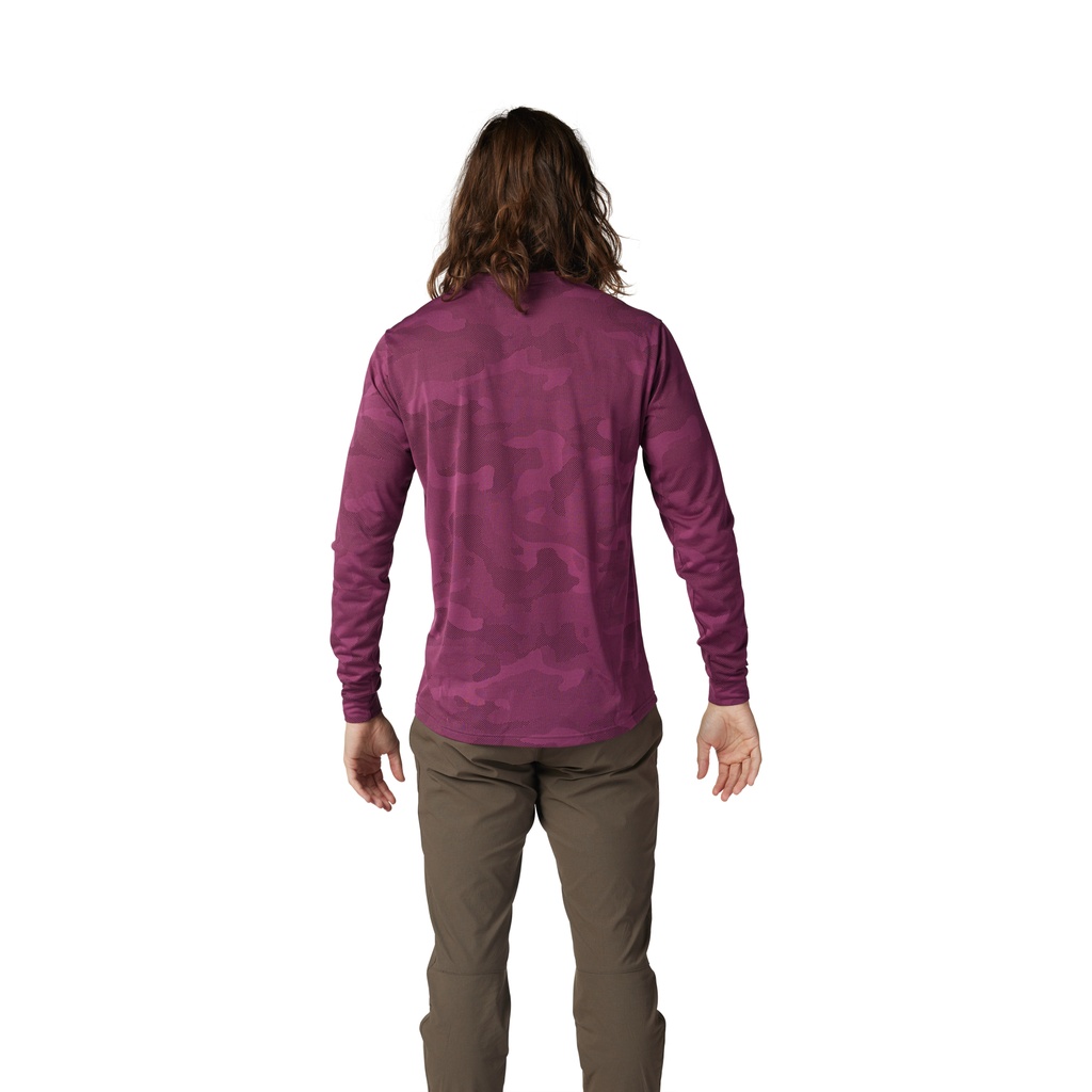 Fox Ranger TruDri LS Jersey Sangria