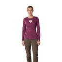 Fox Women Ranger TruDri LS Jersey Sangria