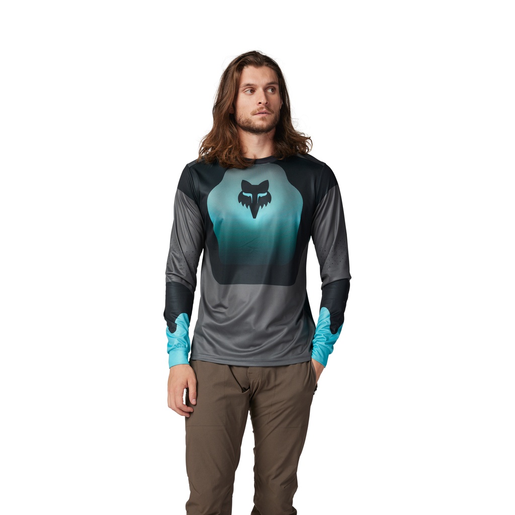 Fox Ranger LS Jersey Revise Teal