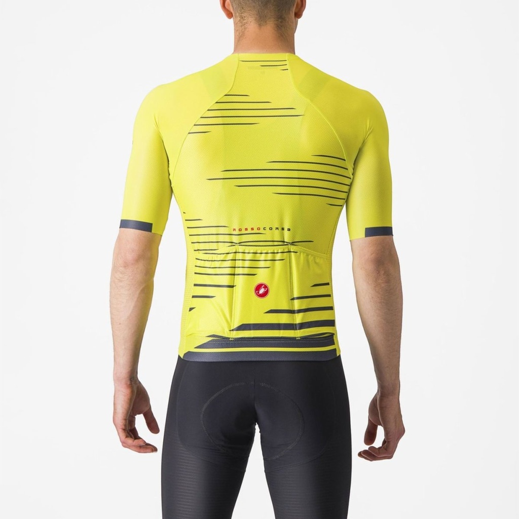 Castelli Climber's 4.0 Jersey Sulphur/Twilight Blue