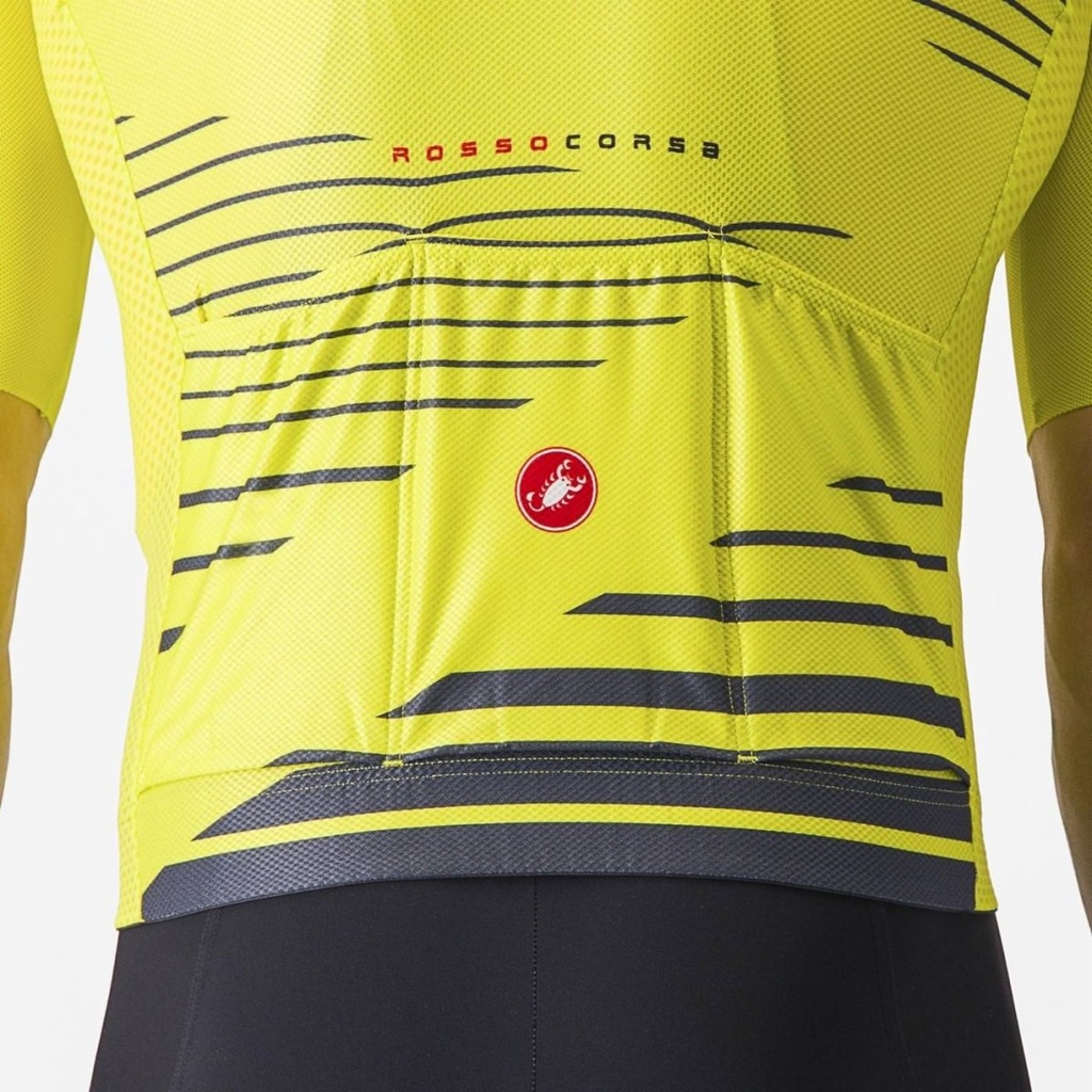 Castelli Climber's 4.0 Jersey Sulphur/Twilight Blue