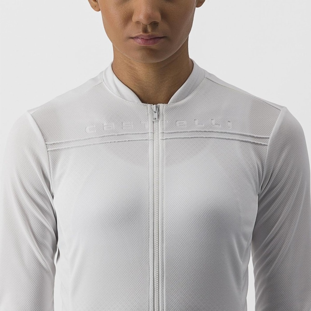Castelli Anima 4 LS Jersey Women Ivory