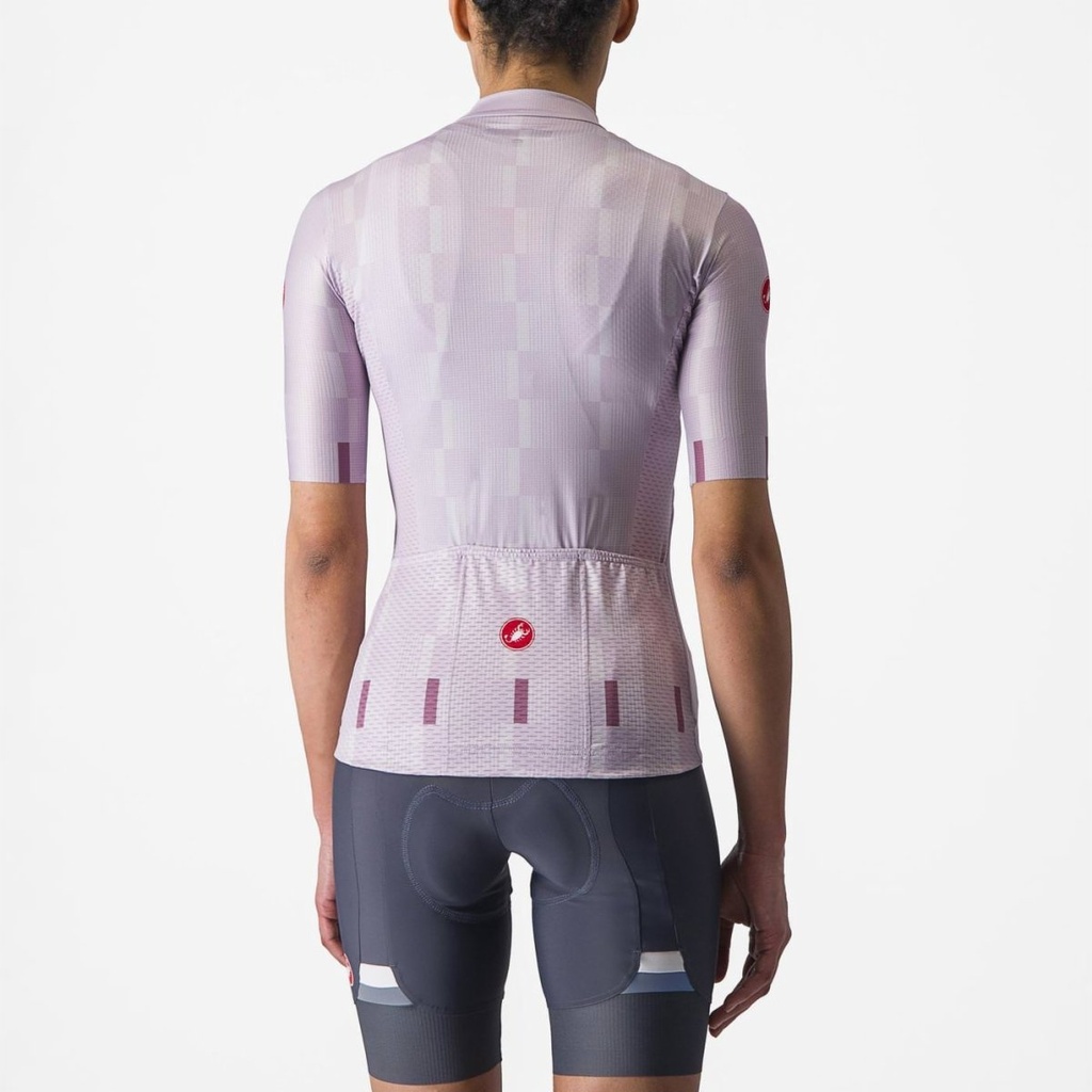 Castelli Dimensione Jersey Women Purple Mist/Deep Purple