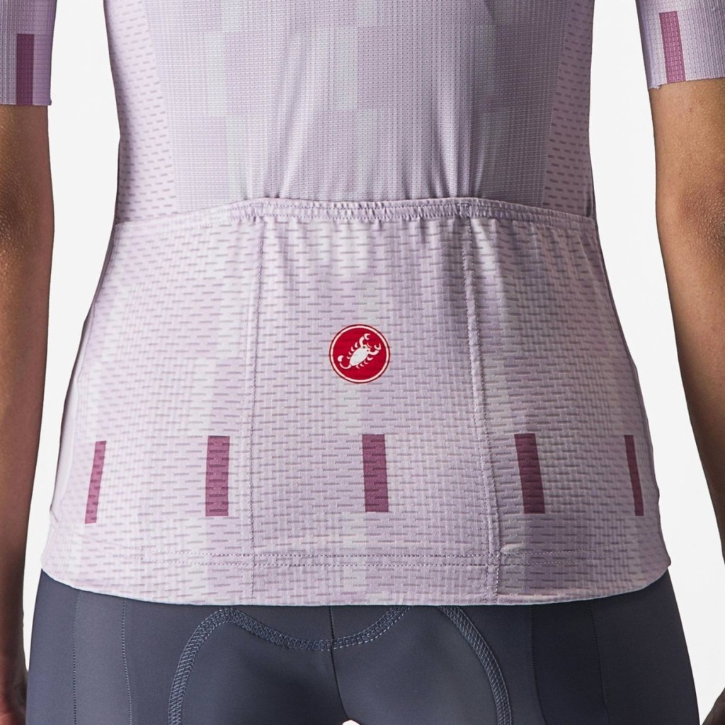 Castelli Dimensione Jersey Women Purple Mist/Deep Purple