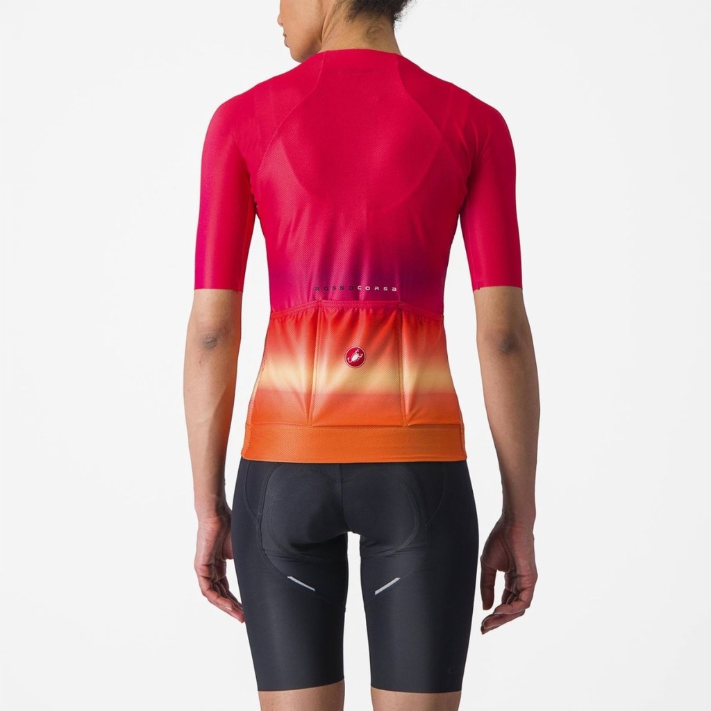 Castelli Climber's 4.0 Jersey Women Hibiscus/Pink Orange