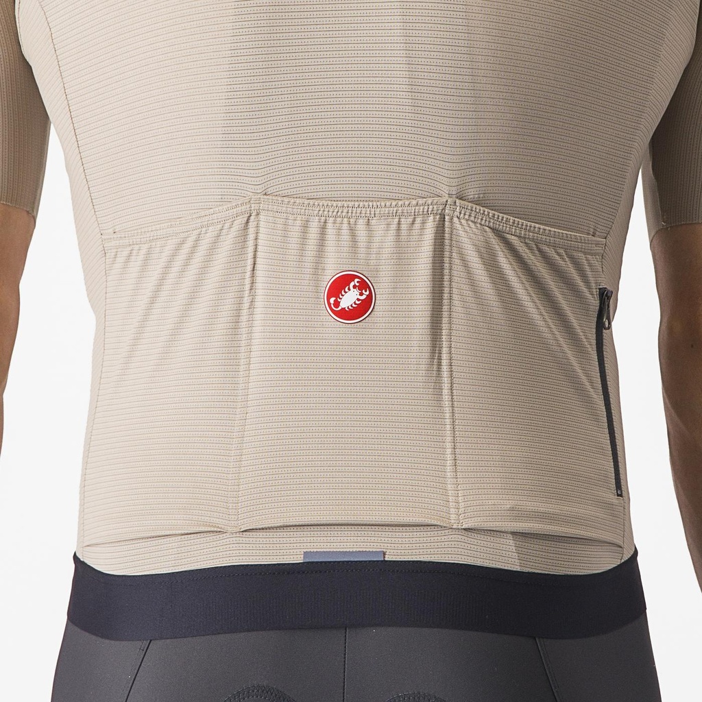 Castelli Espresso Jersey Clay/Black