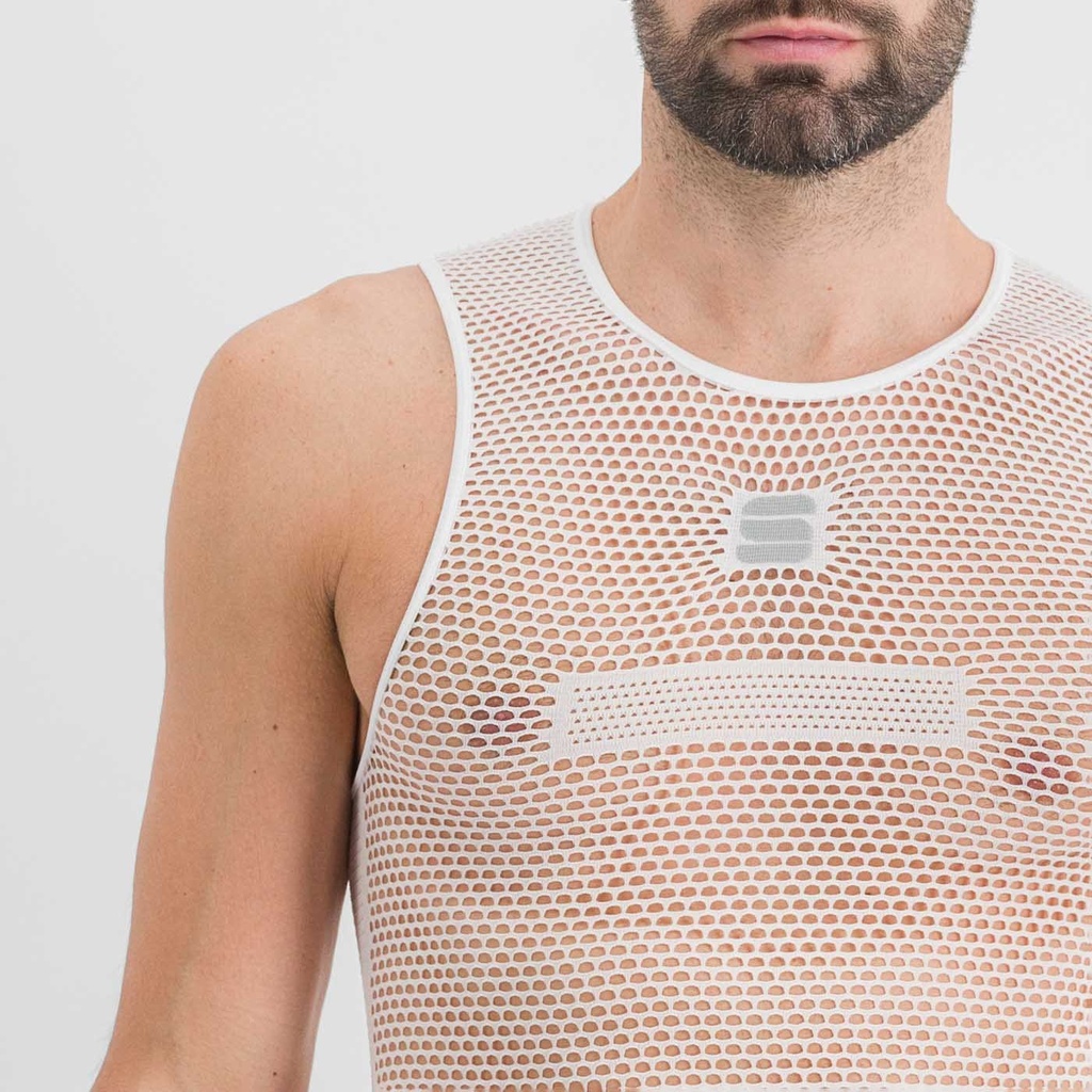 Sportful 2nd Skin Mesh Sleeveless White