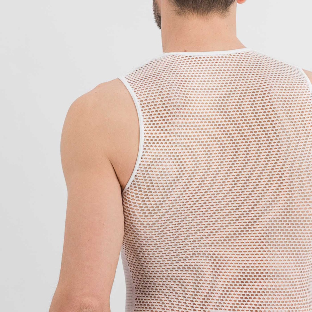 Sportful 2nd Skin Mesh Sleeveless White