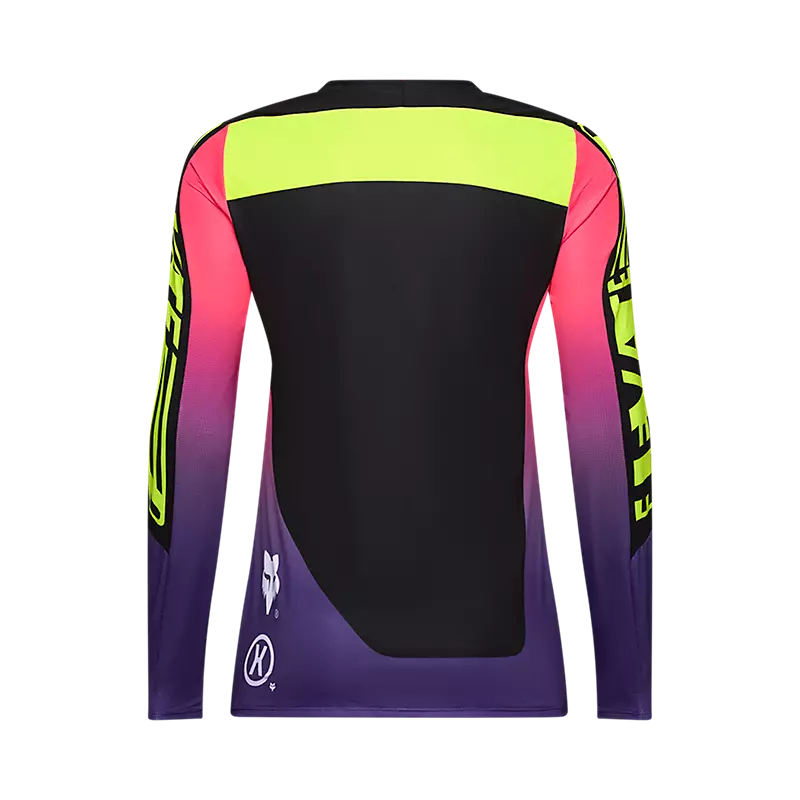 Fox Women Flexair Long Sleeves Jersey Elevated Black