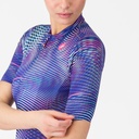 Castelli Cosmic Vortex Women Jersey Multicolor Ultraviolet Rose