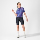 Castelli Cosmic Vortex Women Jersey Multicolor Ultraviolet Rose
