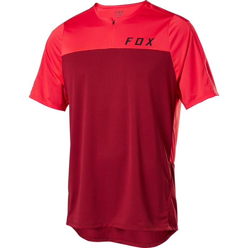 Fox Flexair Zip SS Jersey 