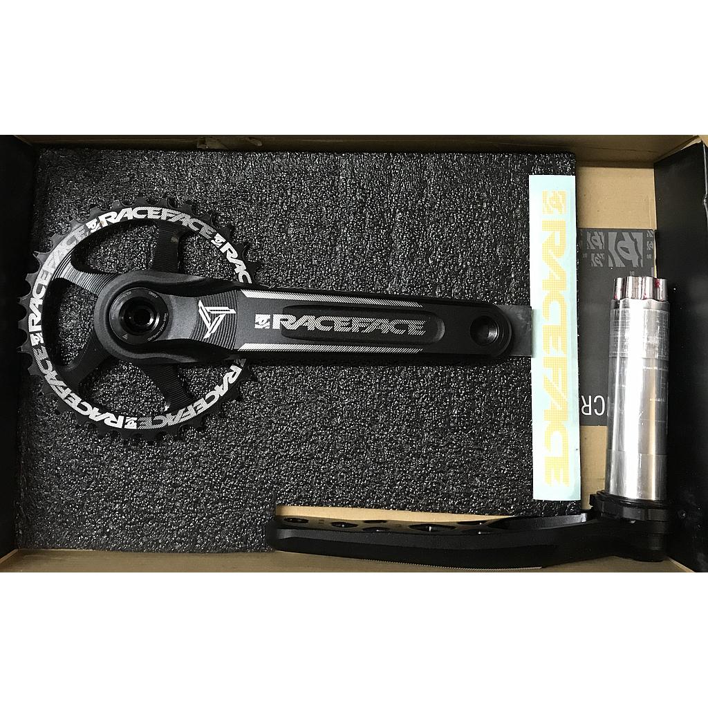 Pédalier Race Face Turbine alu 175 32t