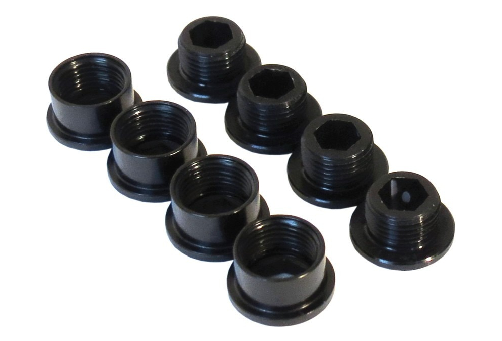 Kit Vis Plateau Truvativ acier noir 1000