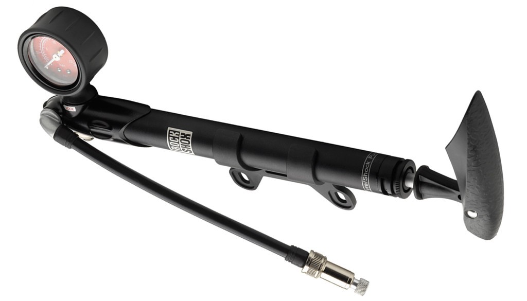 Pompe pour susp/amort RS avec Fix porte-bidon et embout