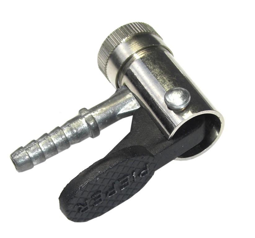 Raccord avec levier de blocage pour pompe/compresseur Schrader