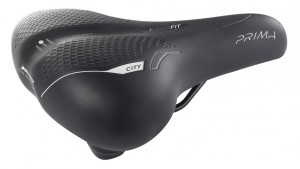 Selle Bassano Prima City noir 260x215mm