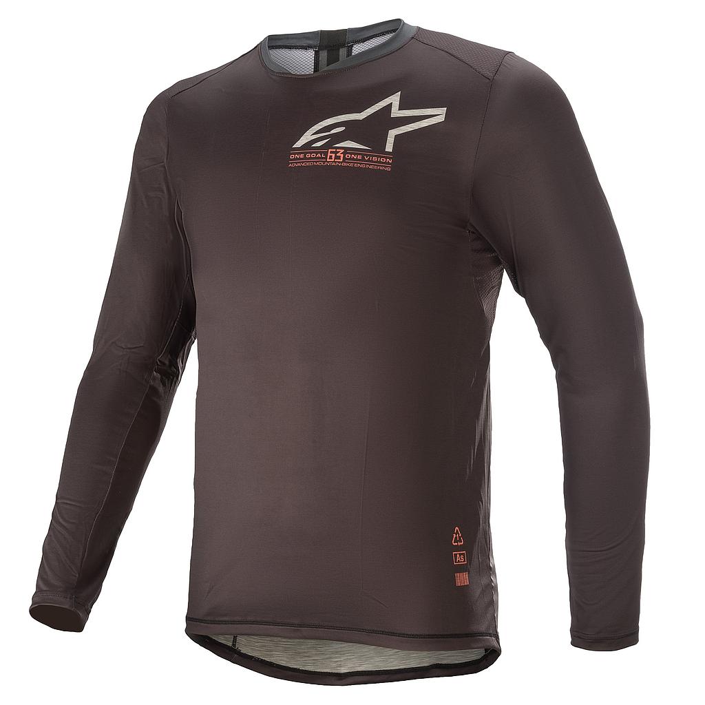Alpinestars Alps 6.0 V2 LS Jersey Black/Coral