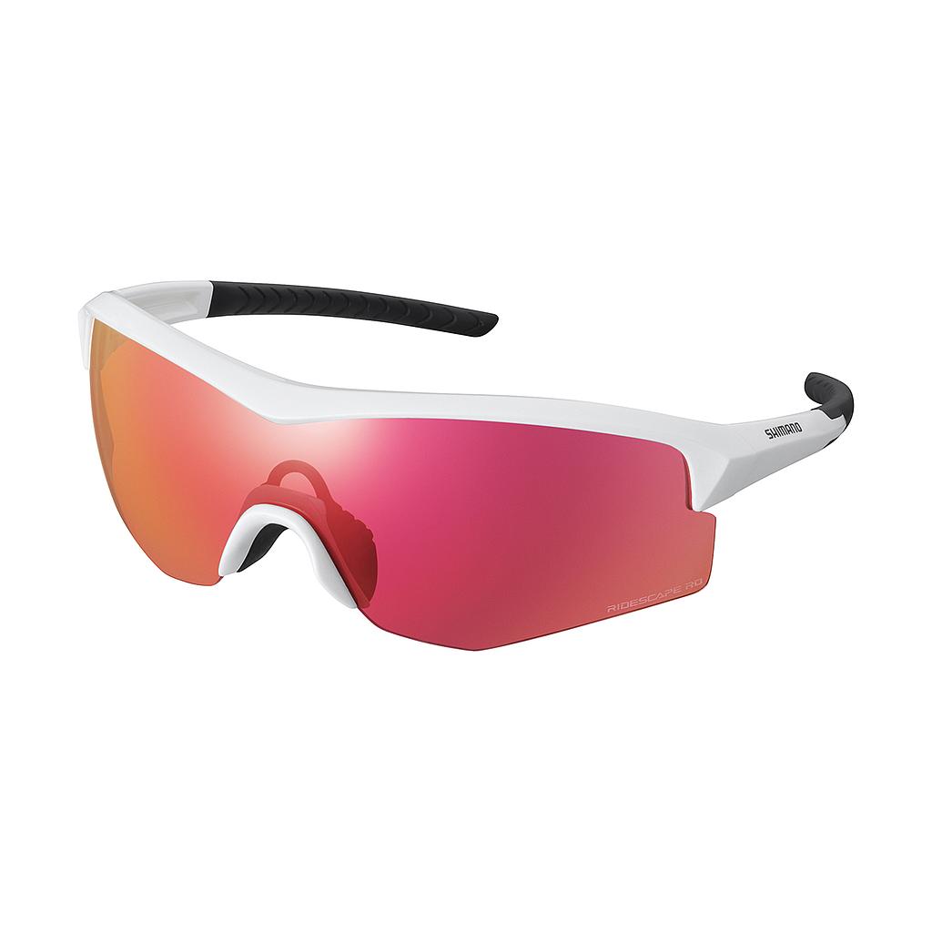 Lunettes Shimano SPRK1RD Blanches Ridescape Road