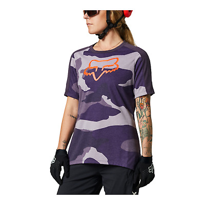 Fox Women Ranger DR SS Jersey Dark Purple