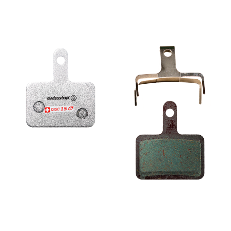Plaquettes SwissStop pour Shimano Deore/TRP/RD/Spyre 15E