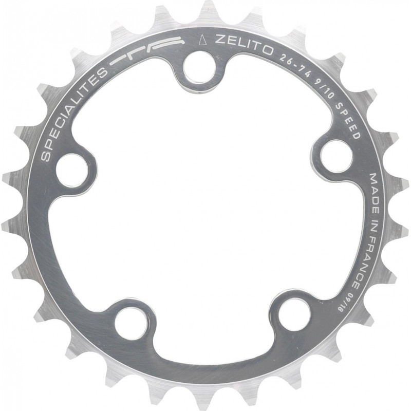 Plateau Spécialités TA Zélito Triple 74mm intérieur 9/10v 28t