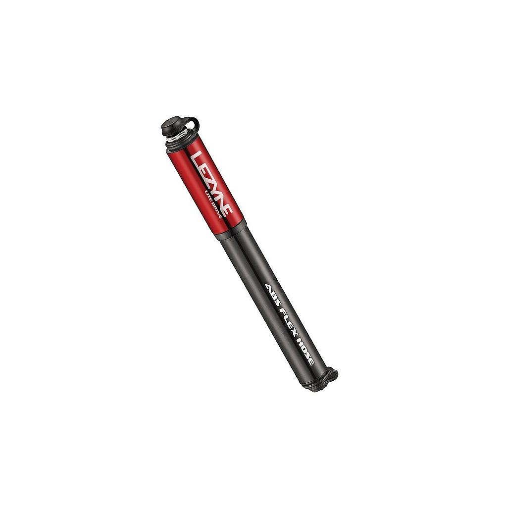 Lezyne Lite Drive HP Black/Red Small 170mm 80g 160psi/11bar