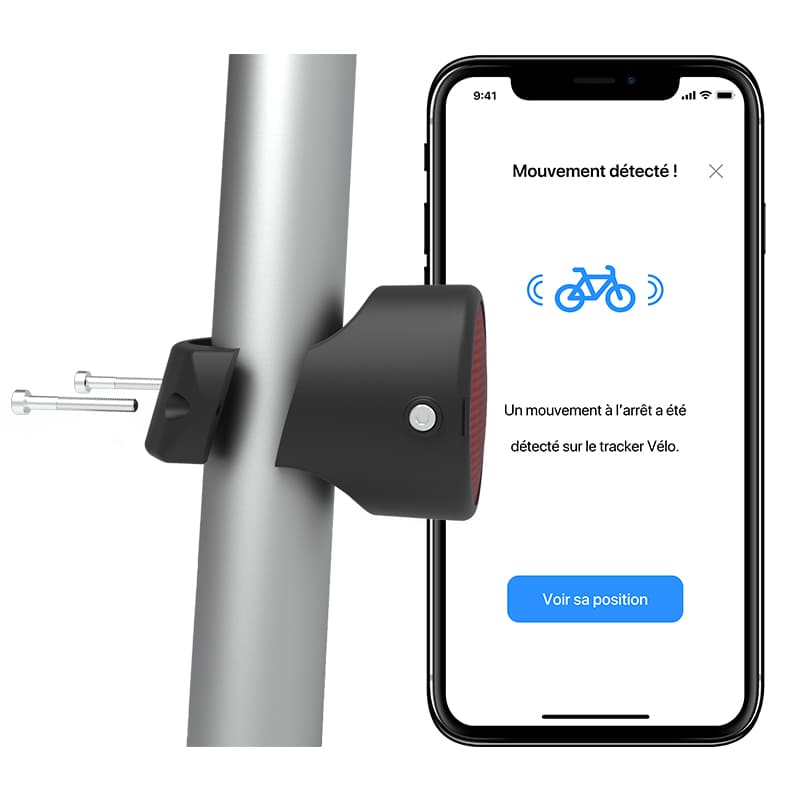 Invoxia Tracker GPS Vélo