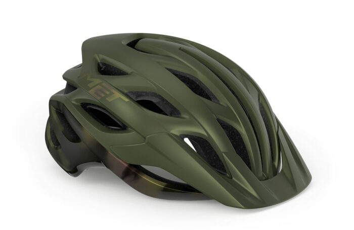 Casque Met Veleno Olive Iridescent Matt