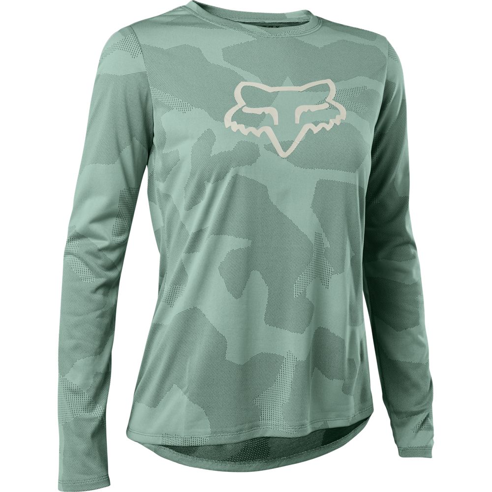 Fox Women Ranger Trudri Ls Jersey Eucalyptus