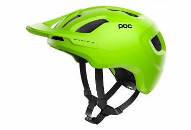 Casque Poc Axion Fluorescent Yellow/Green Matt