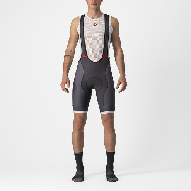 Castelli Competizione BibShort Kit Dark Gray/Silver Gray