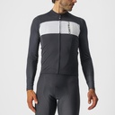 Castelli Prologo 7 LS Jersey Light Black/Silver Gray Ivory