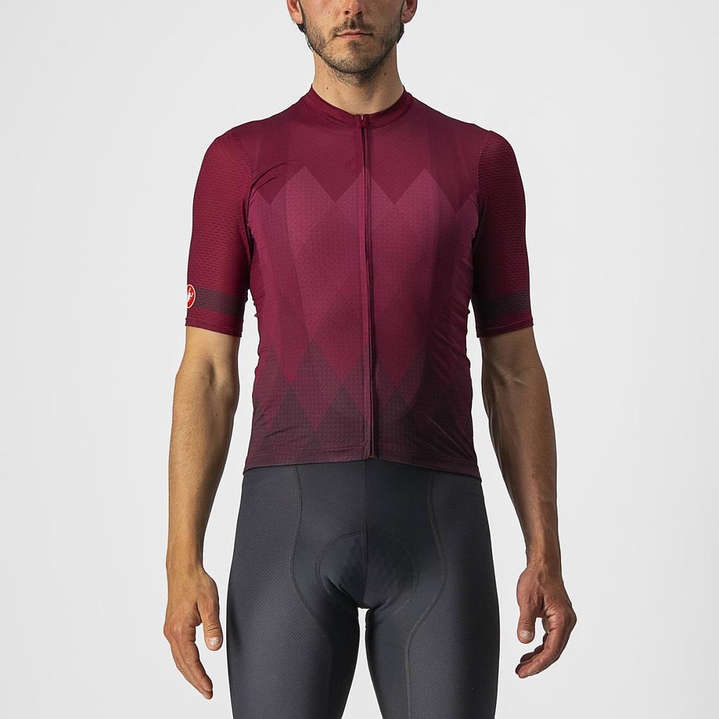 Castelli A Tutta Jersey Bordeaux