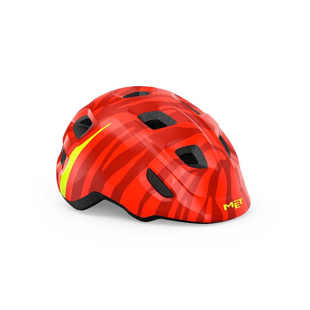 Casque Junior Met Hooray Red Zebra Glossy