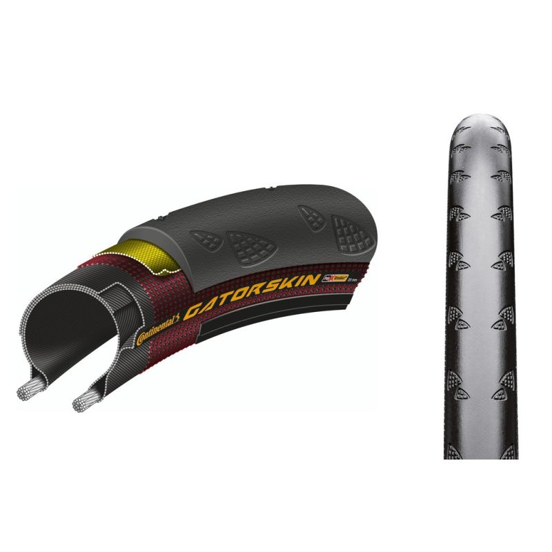 Pneu Continental Gatorskin 700x25C Rigide