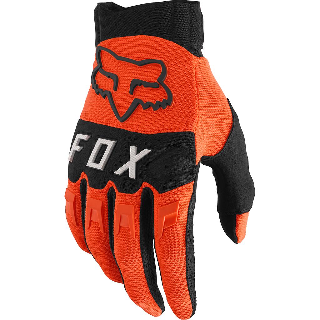 Fox DirtPaw Glove Fluorescent Orange